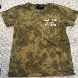 Tiny Whales Tie-Dye Chiller Tee - Olive